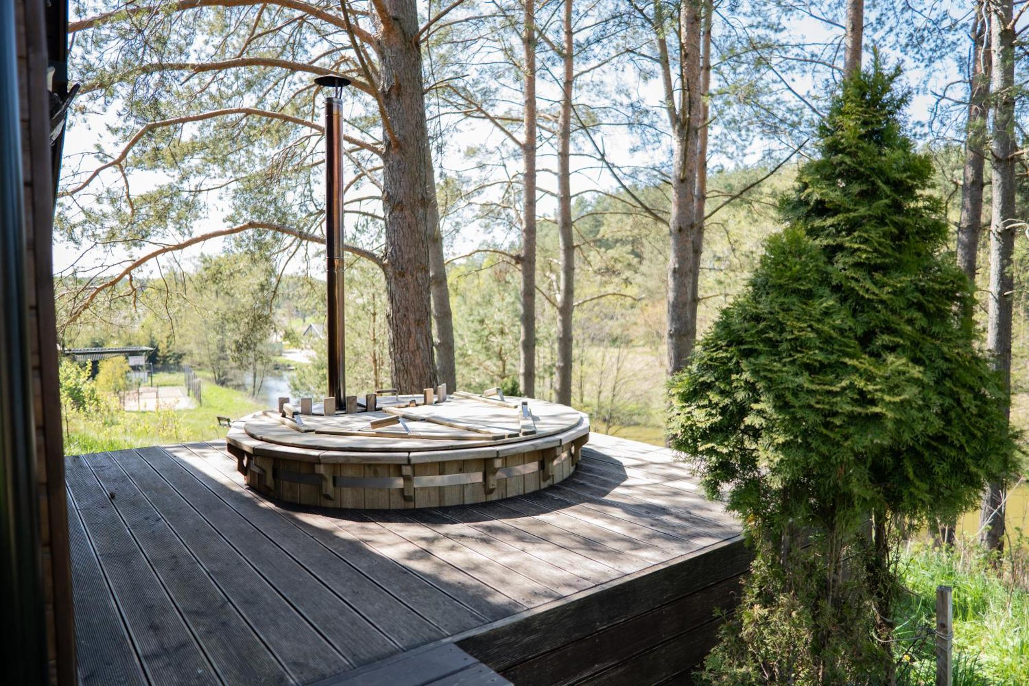 Villa Dom Pod Klonem Na Kaszubach Kościerzyna Exterior foto