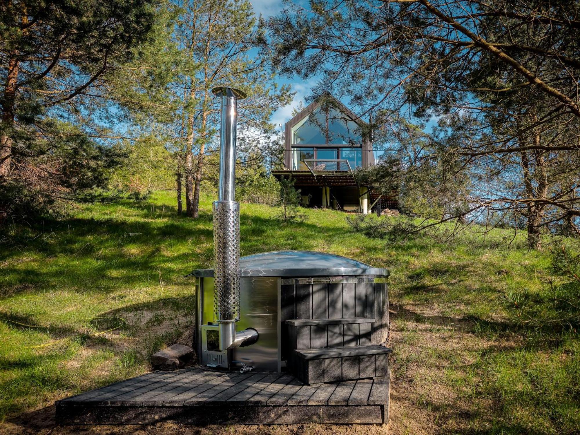 Villa Dom Pod Klonem Na Kaszubach Kościerzyna Exterior foto